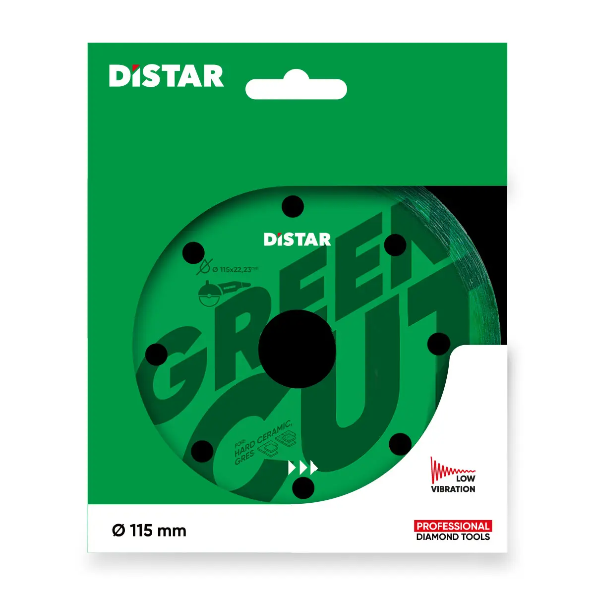 Diamond cutting blade 1A1R 115x22,23 Green Cut 1 Diamond cutting blade 1A1R 115x22,23 Green Cut 1