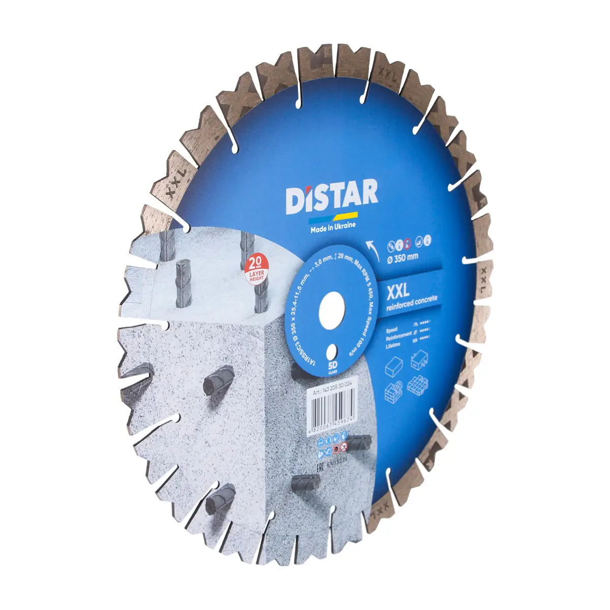 Diamantový kotúč 1A1RSS 350 XXL 1