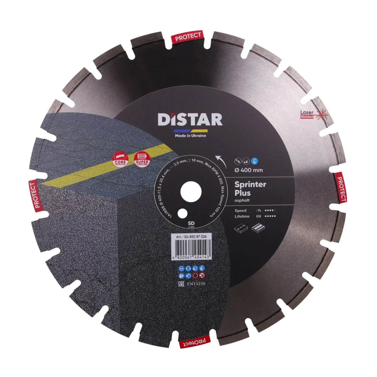 Diamantový kotúč 1A1RSS 400 Sprinter Plus 1
