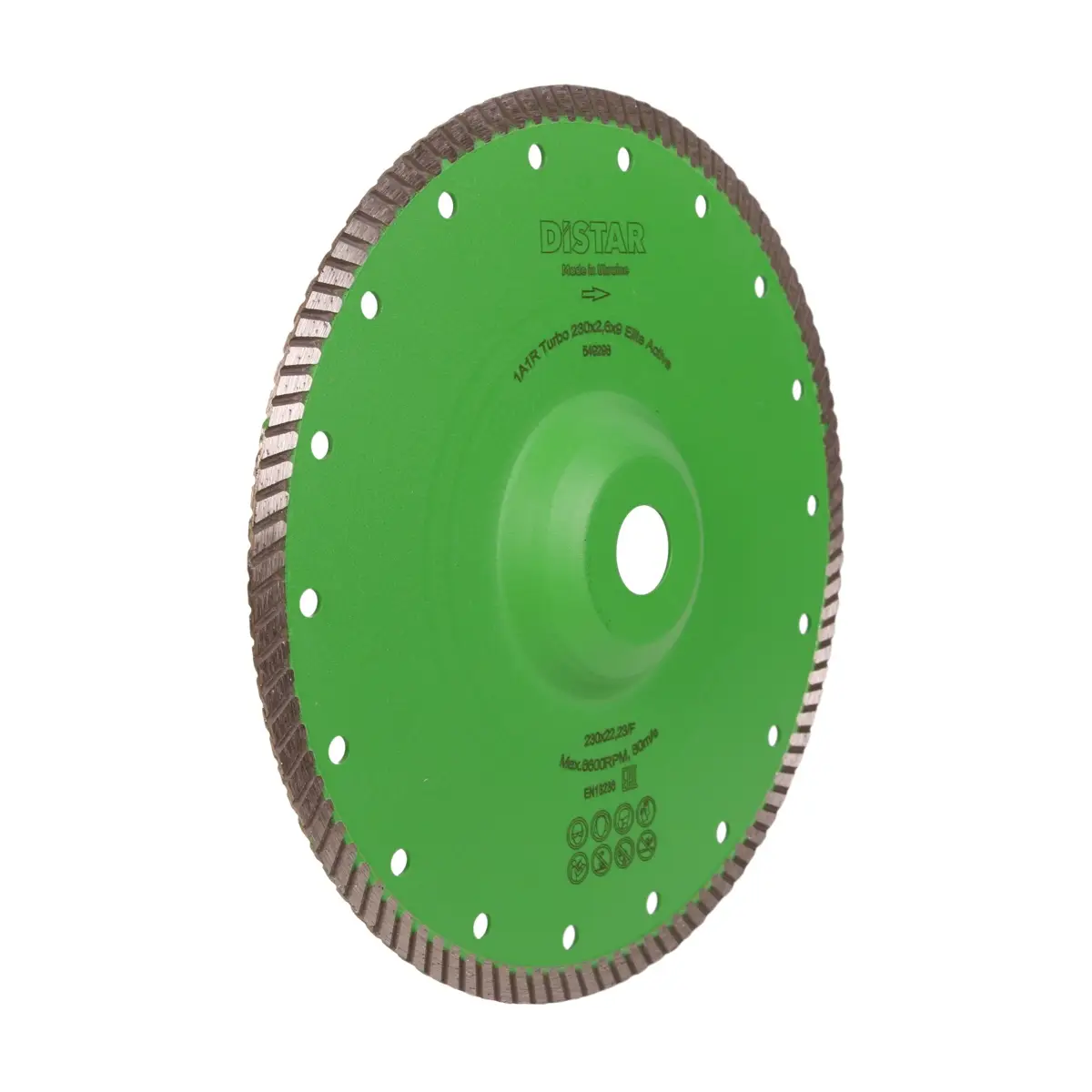 Diamantový kotúč Turbo 230x22,23/F Elite Active 1