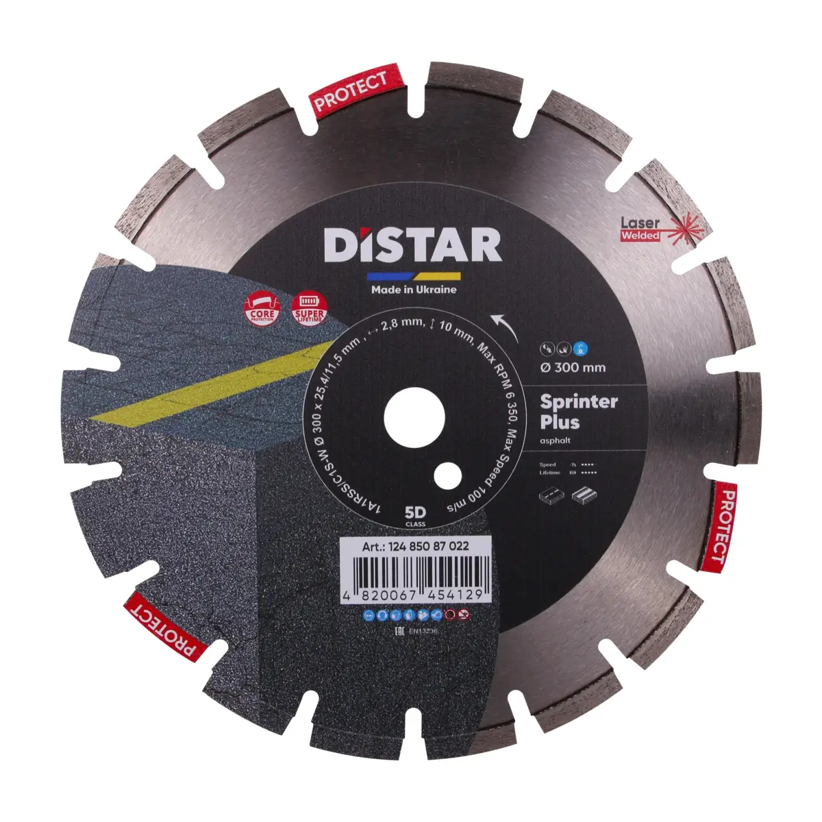 Diamantový kotúč 1A1RSS 300 Sprinter Plus 1