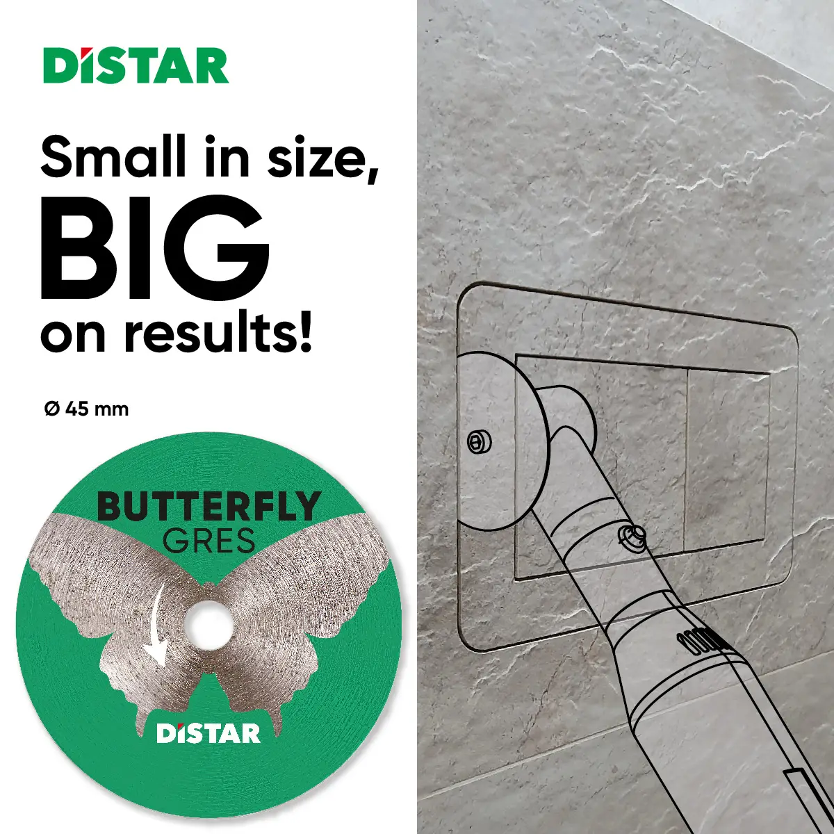 Diamantový kotúč 45x0,6x5,8 Butterfly 1