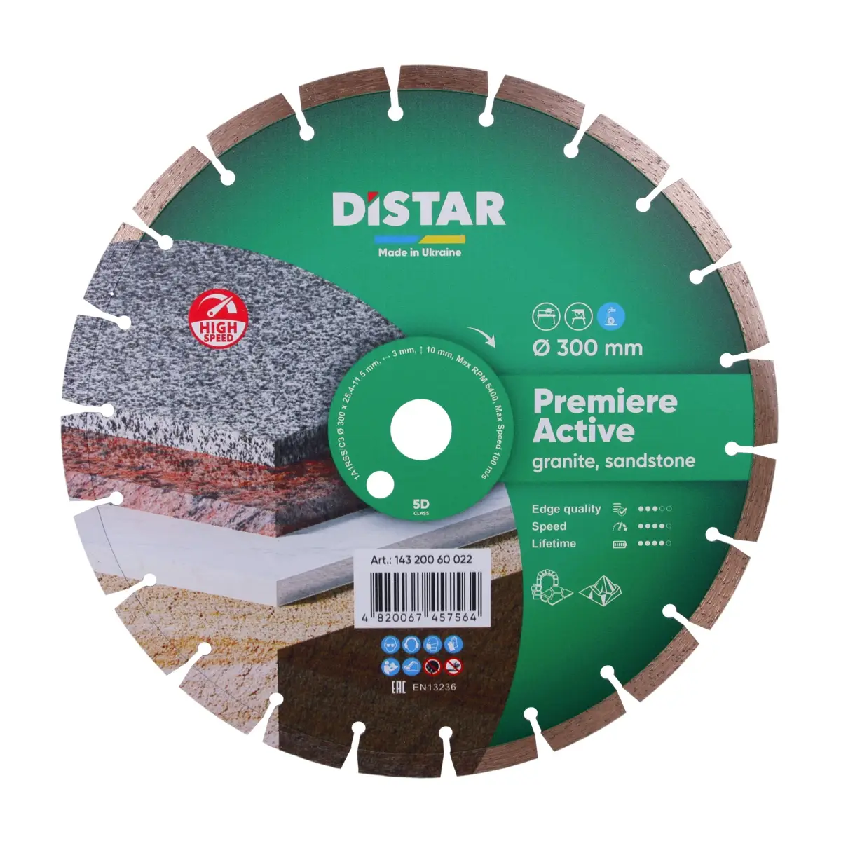 Diamantový kotúč 1A1RSS 300 Premier Active 1