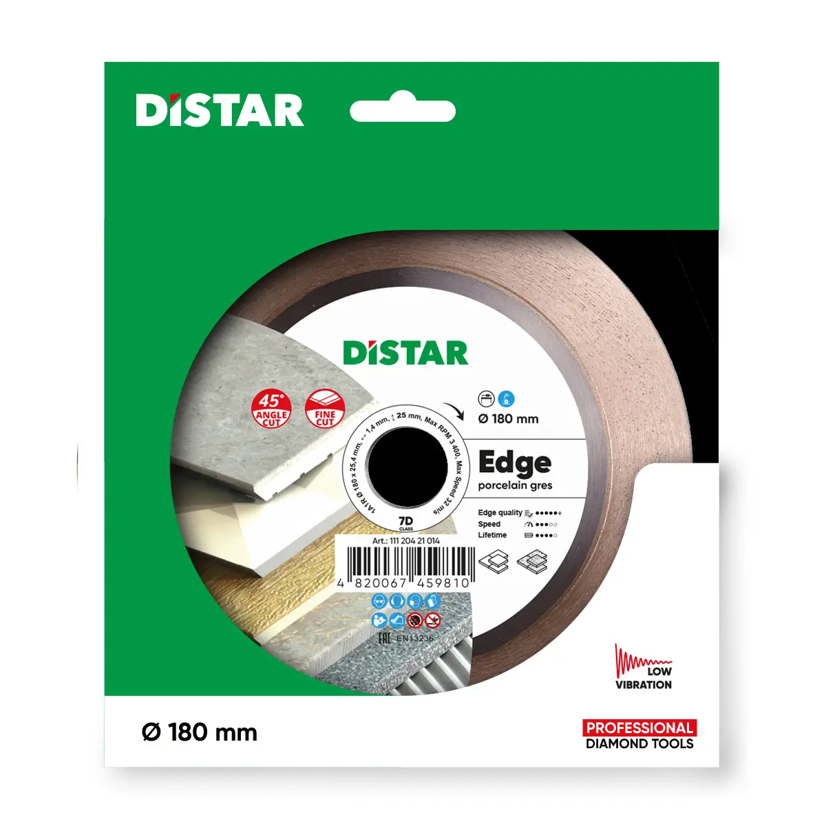 Diamantový kotúč 1A1R 180 Edge 1