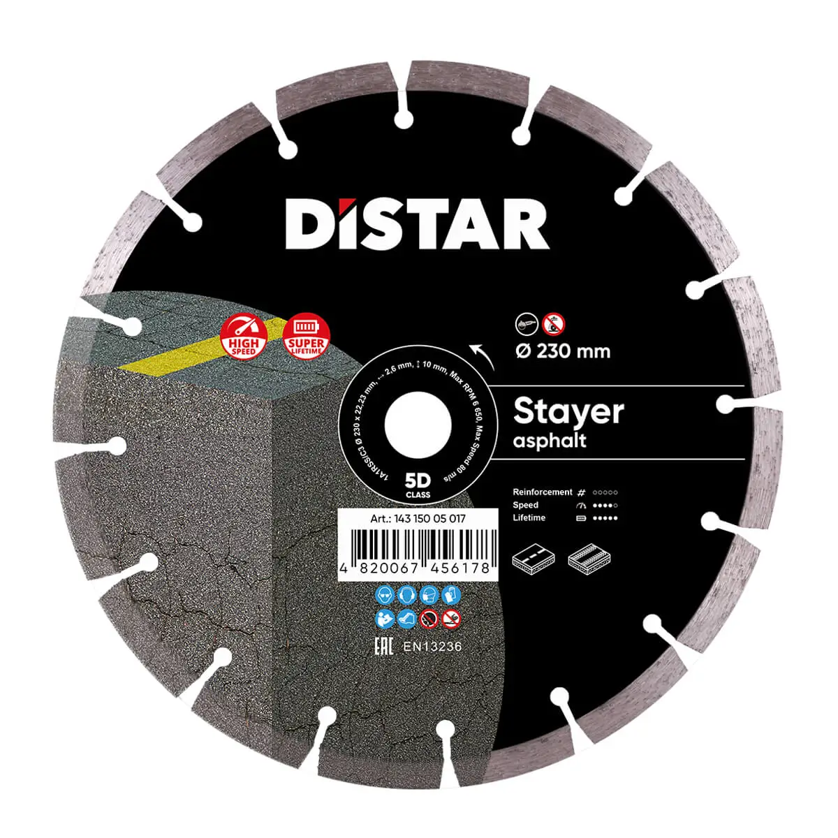 Diamantový kotúč 1A1RSS 230 STAYER 1
