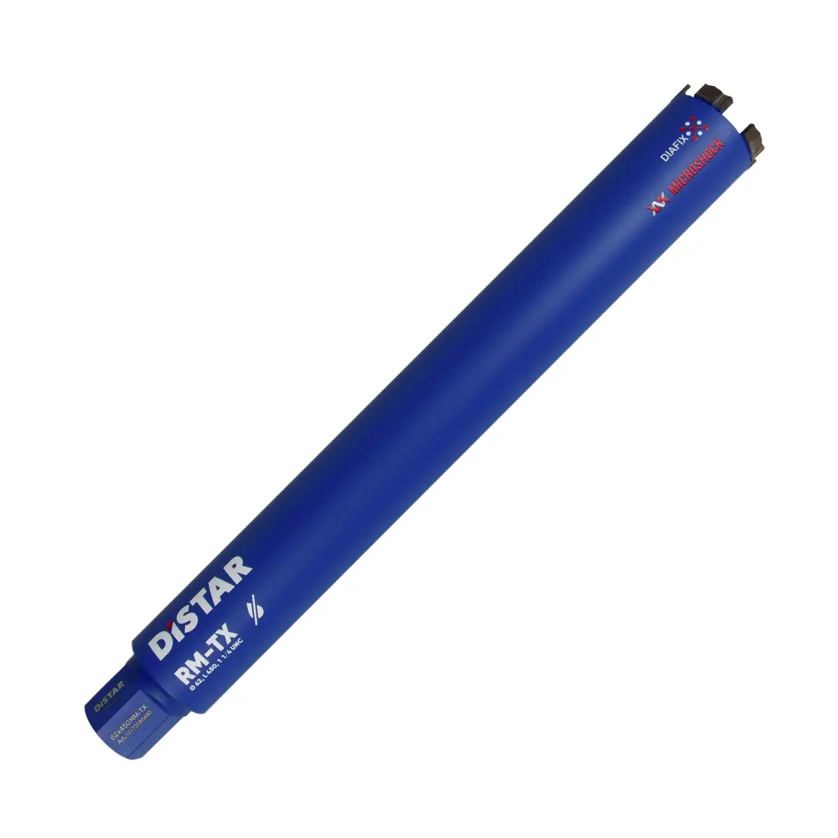 Diamond drill DDS-W 062x450x1 1/4 UNC RM-TX 1