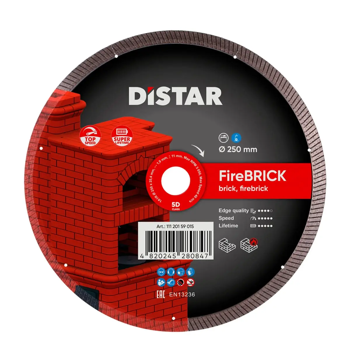 Diamantový kotúč 1A1R 250 FireBRICK 1