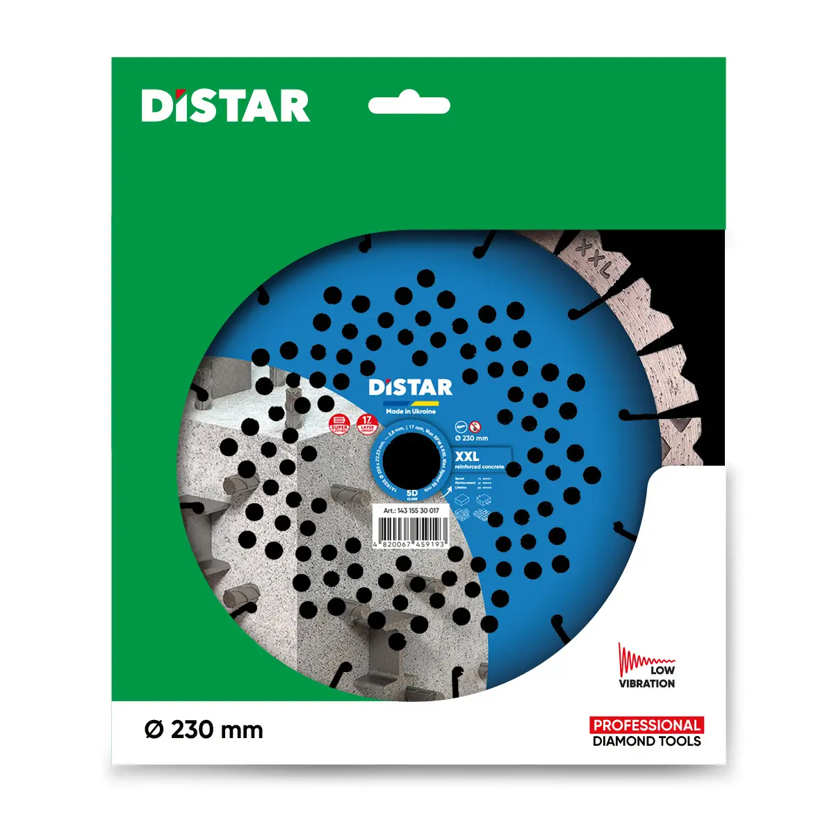 Diamantový kotúč 1A1RSS 230 XXL 1