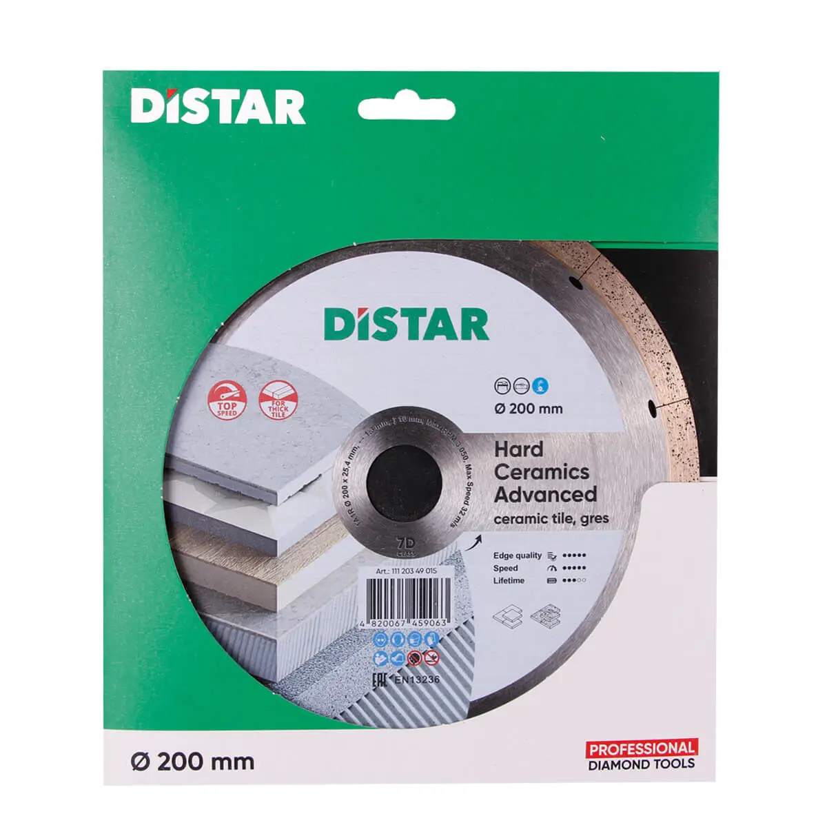 Diamantový kotúč 1A1R 200 Hard ceramics Advanced 1