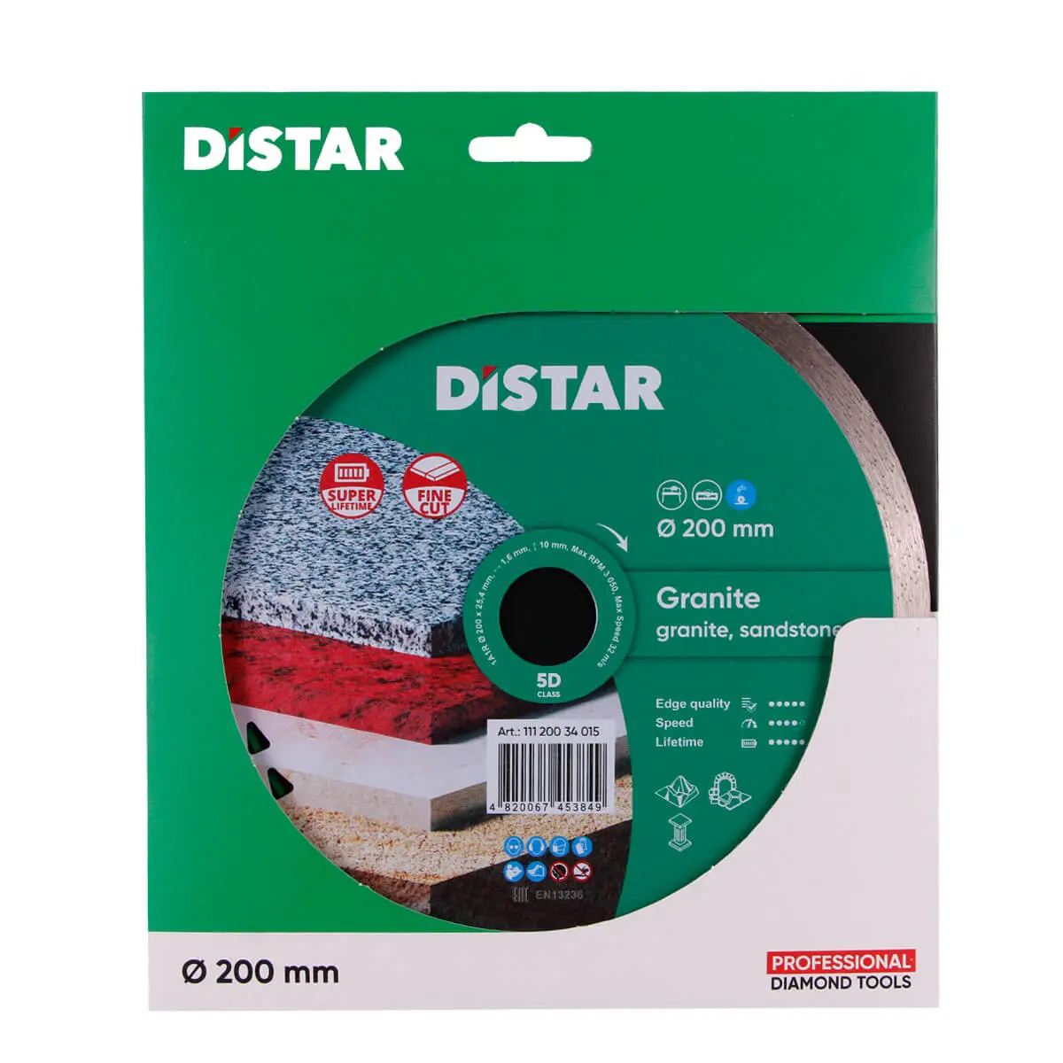 Diamantový kotúč 1A1R 200 Granite 1