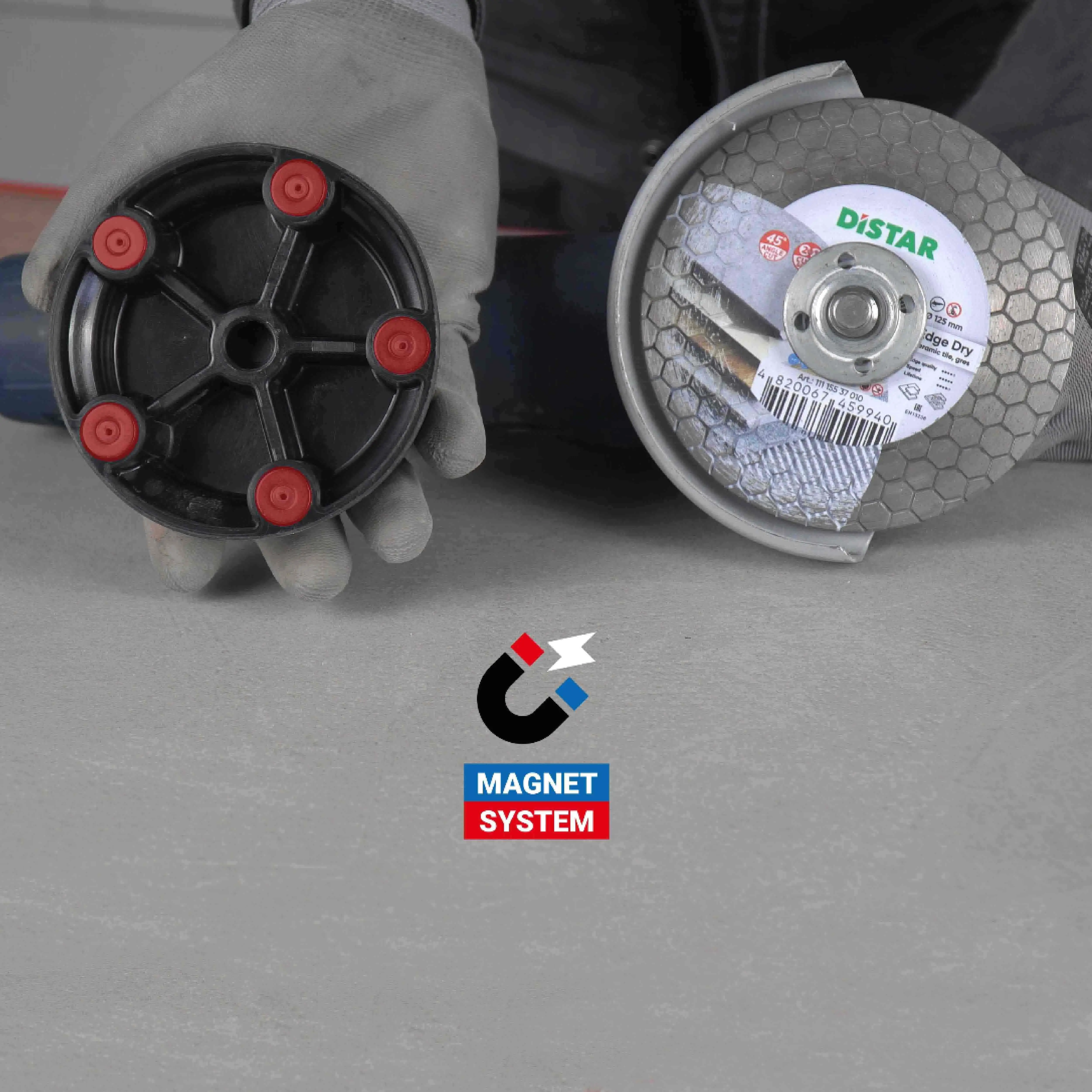 Magnetic pad holder 100*28.5*14.7*14 Click-Lock UNI 1
