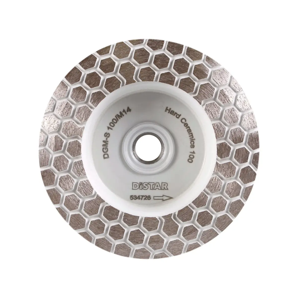 Brúsny tanier DGM-S 100/M14 Hard Ceramics 100 1