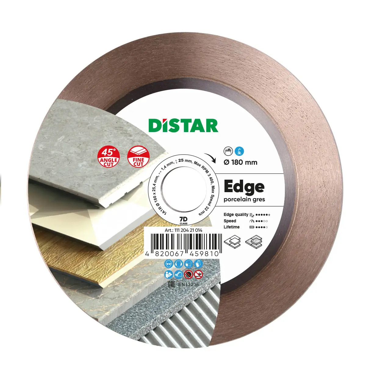 Diamantový kotúč 1A1R 180 Edge 1
