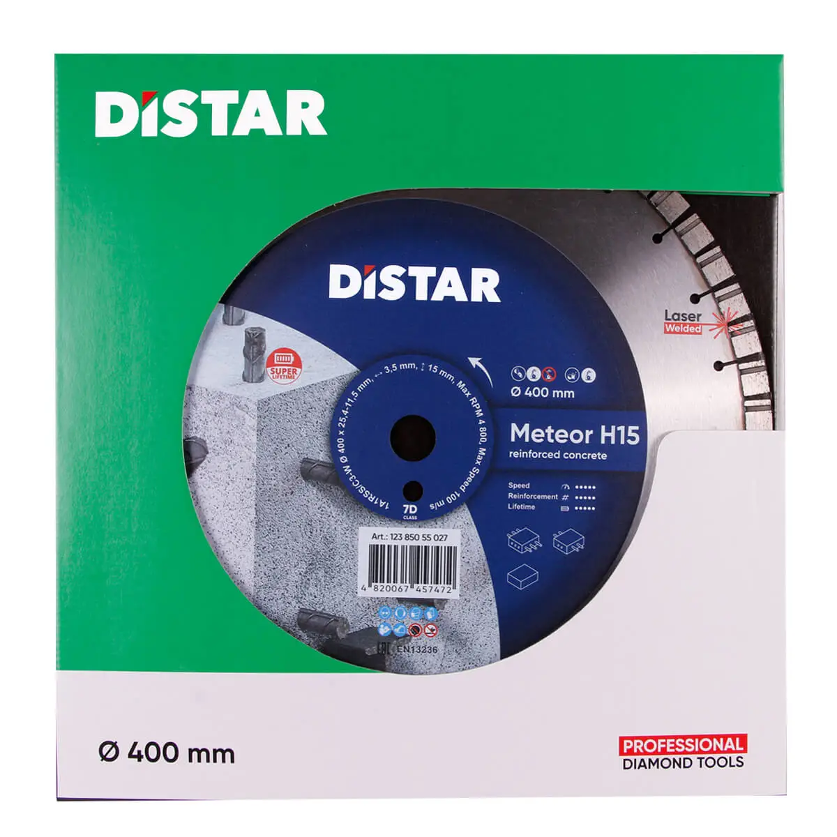Diamantový kotúč 1A1RSS 400 Meteor H15 1