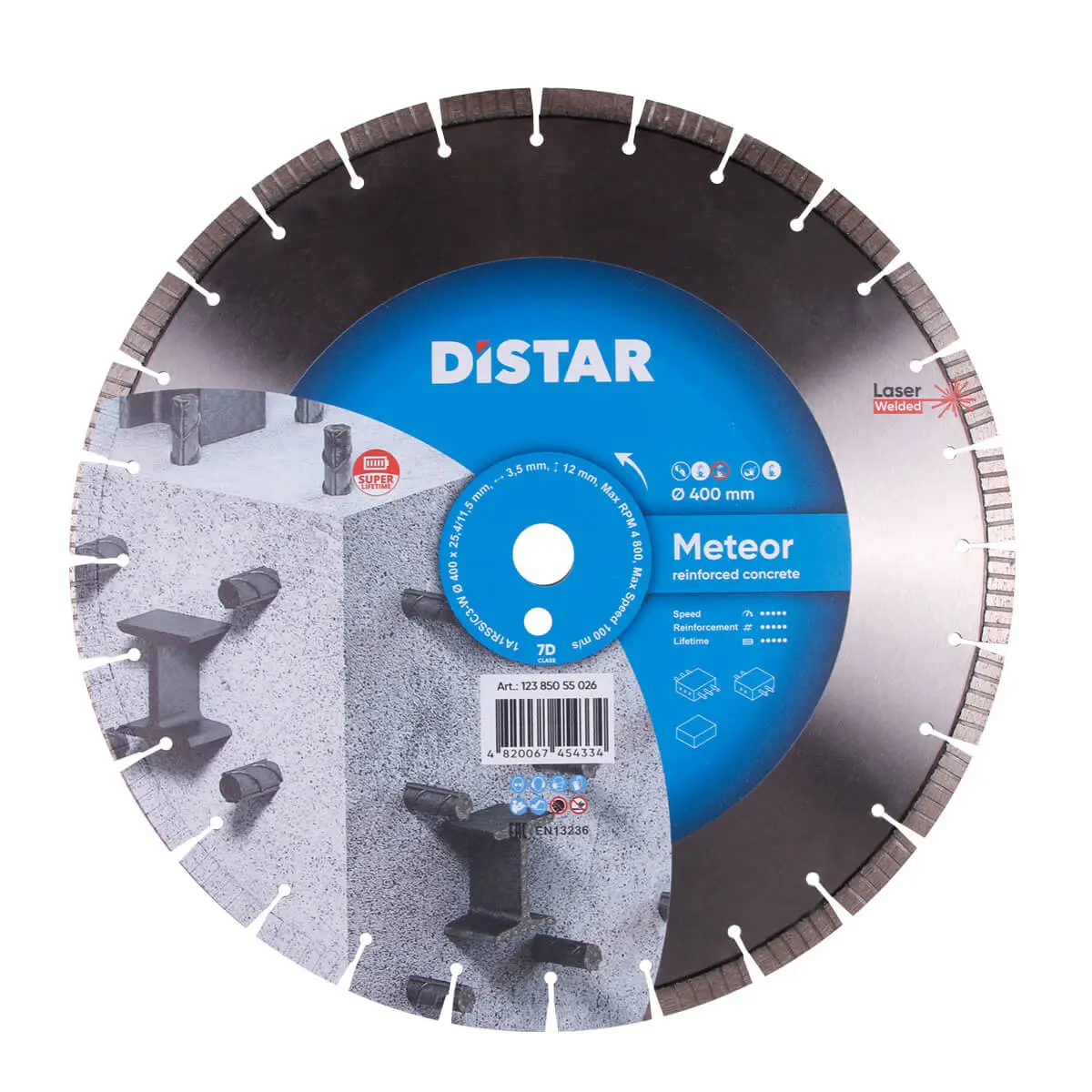 Diamantový kotúč 1A1RSS 400 Meteor 1 Diamantový kotúč 1A1RSS 400 Meteor 1