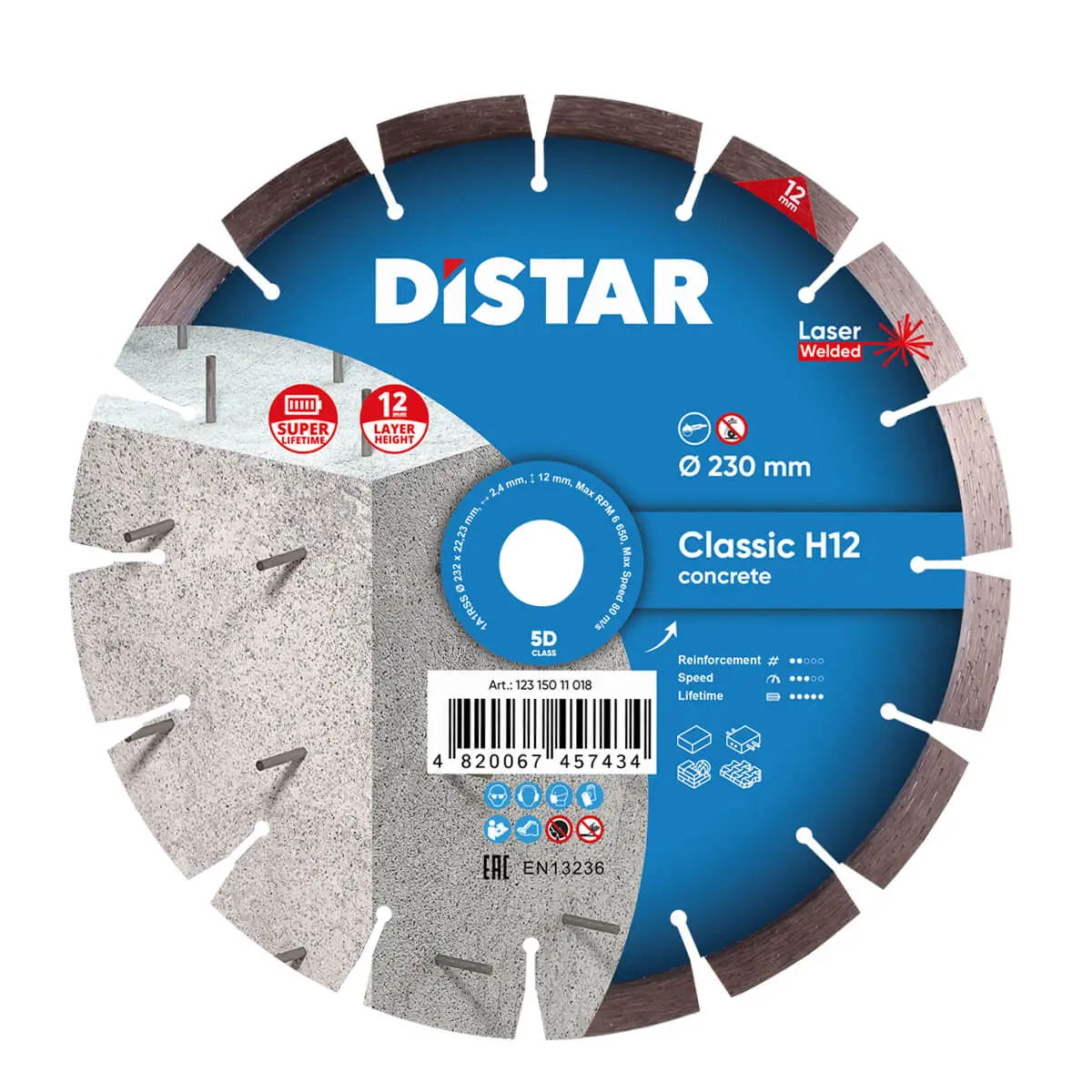 Diamantový kotúč 1A1RSS 232 Classic H12 1