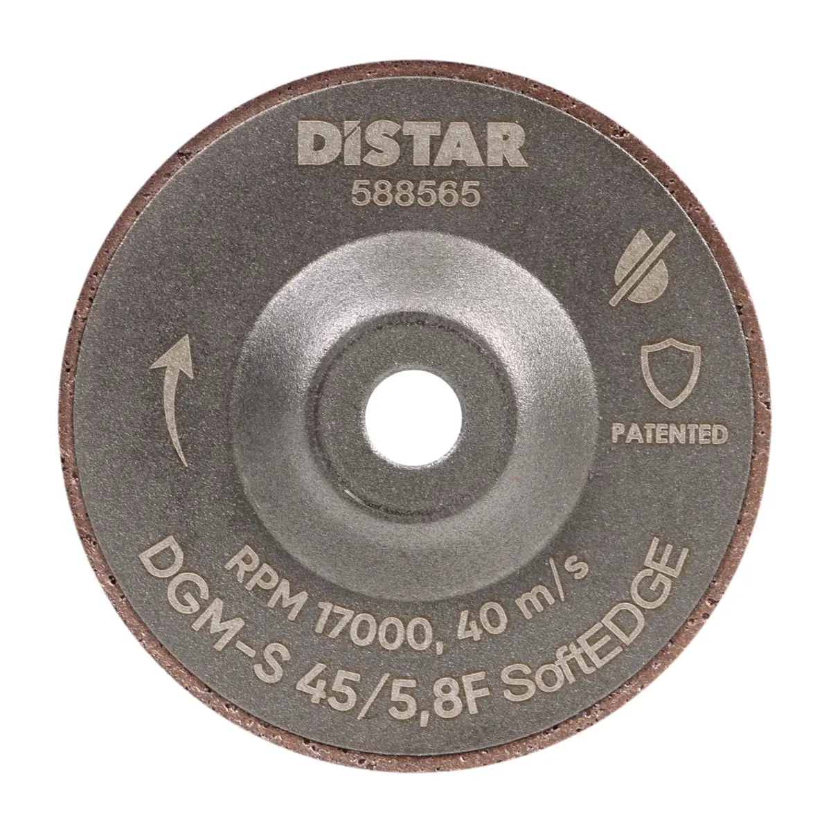 Grinding cup DGM-S 45/5,8F Soft Edge 1