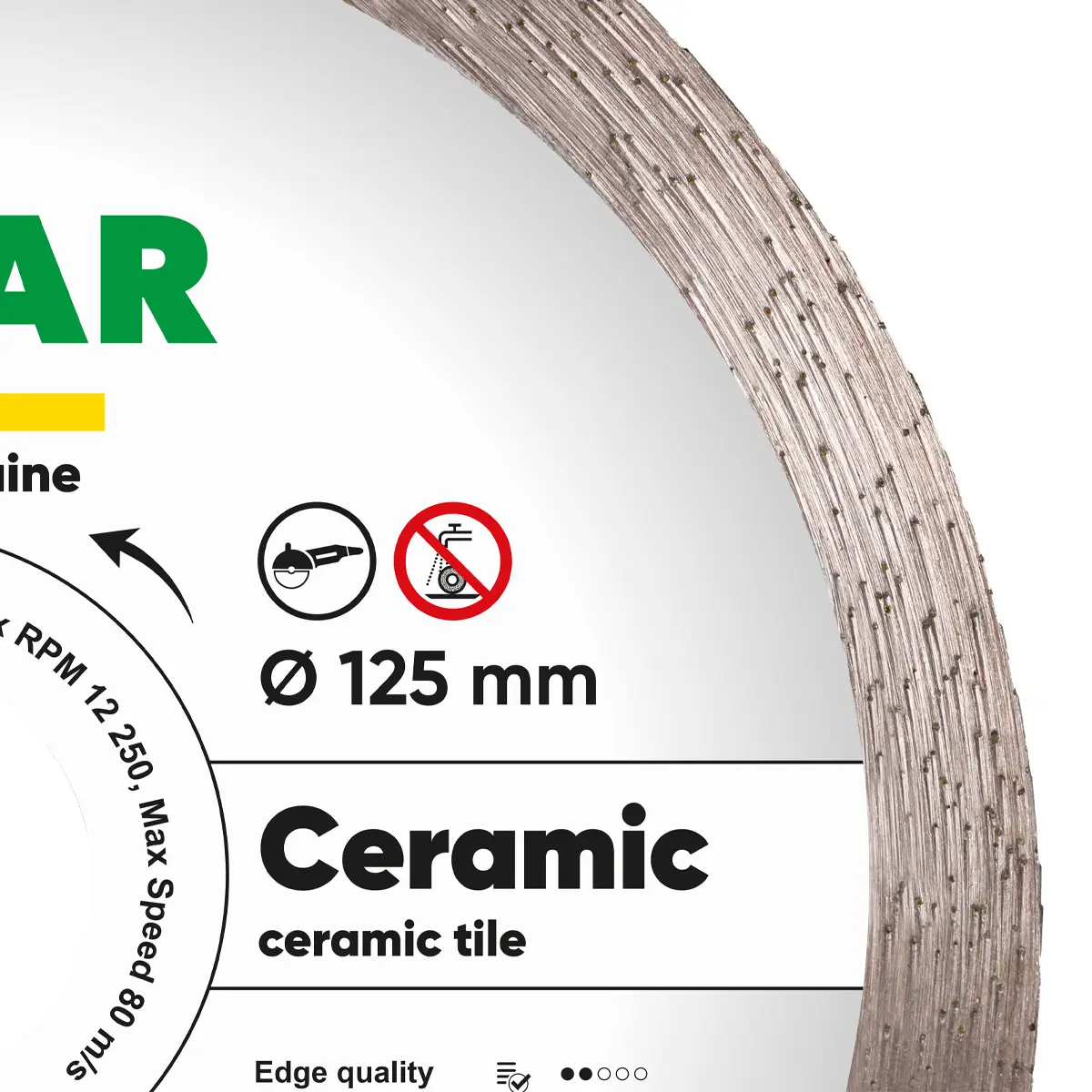 Diamantový kotúč 1A1R 125 Ceramic 1