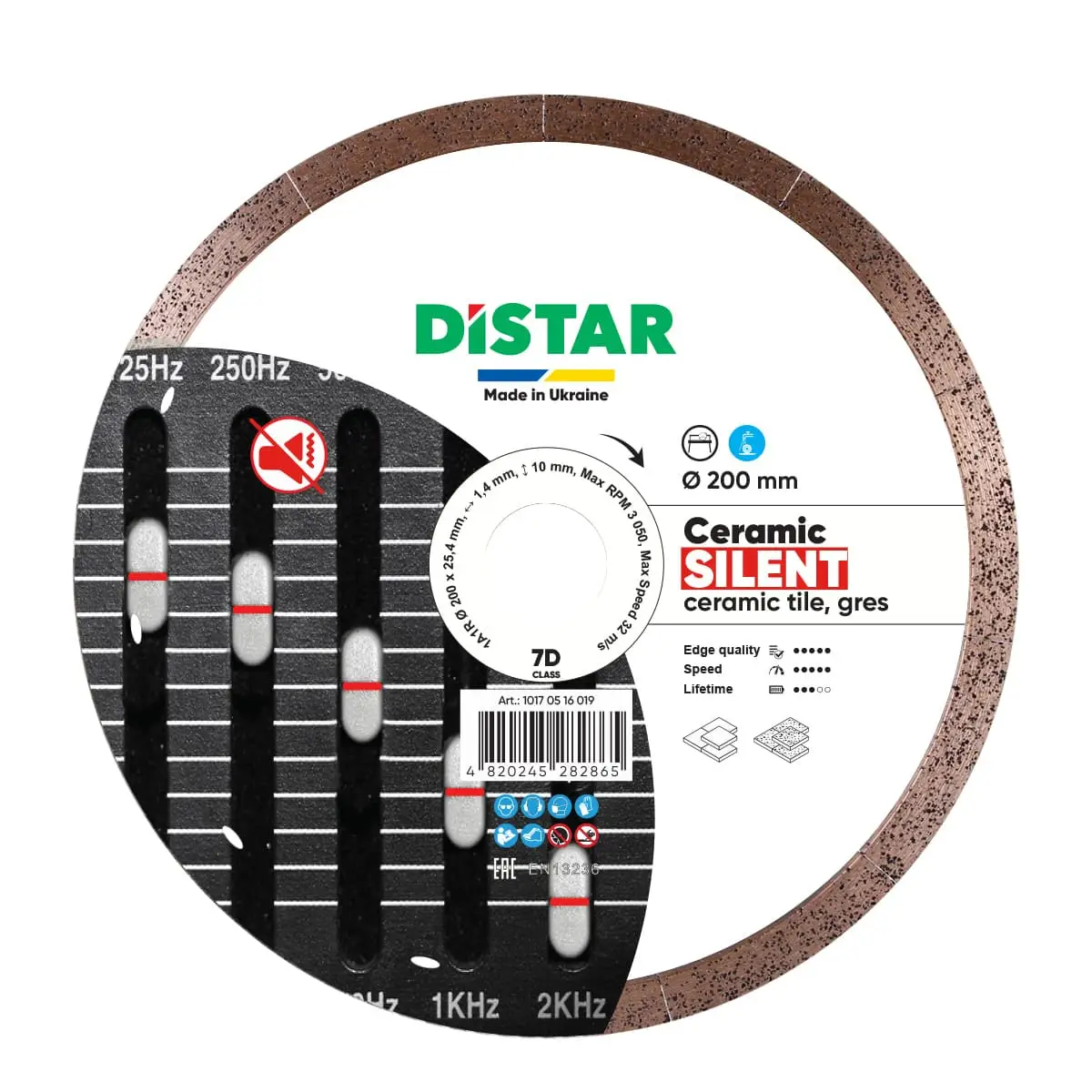Diamantový kotúč 1A1R 200x25,4 Ceramic Silent 1