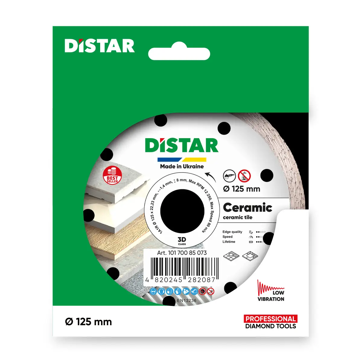 Diamantový kotúč 1A1R 125 Ceramic 1