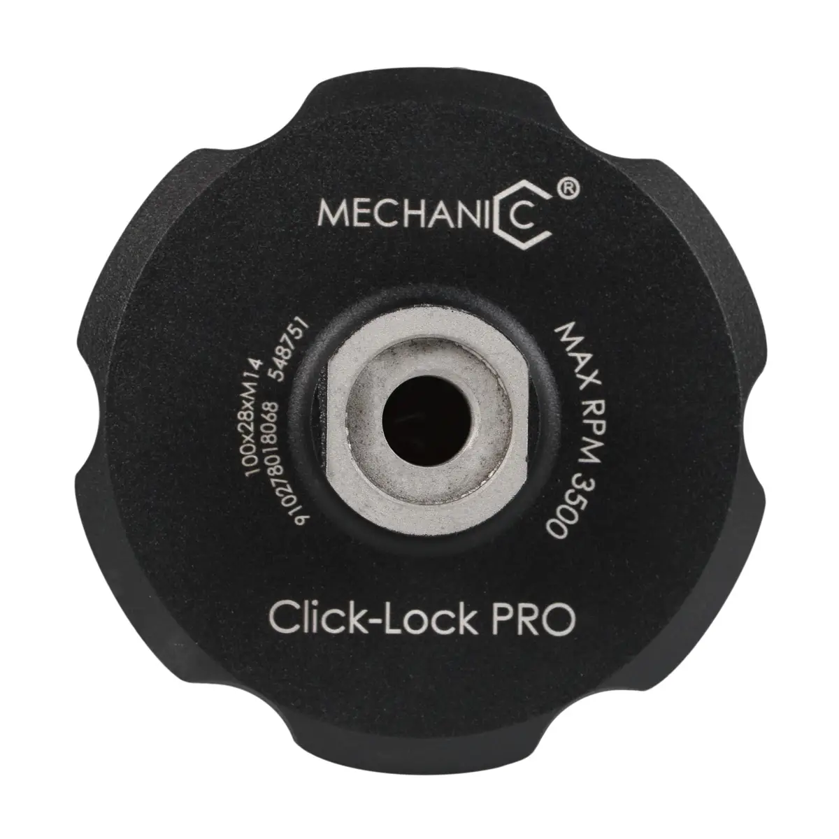 Magnetic pad holder 100*25*14.7*М14 Click-Lock PRO 1 Magnetic pad holder 100*25*14.7*М14 Click-Lock PRO 1
