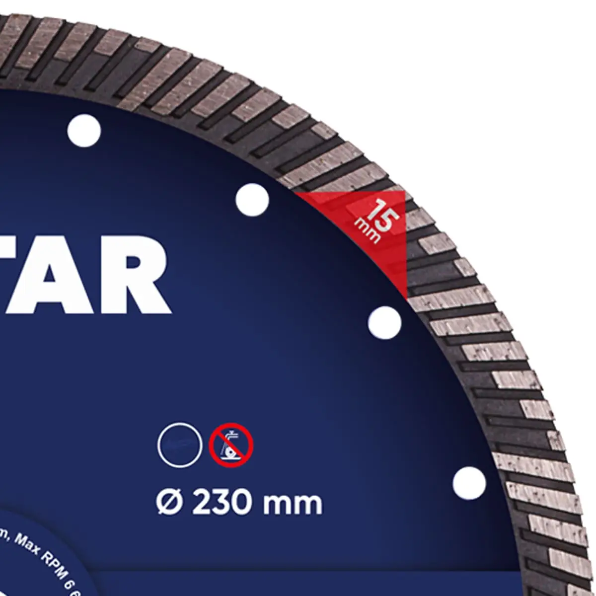 Diamantový kotúč Turbo 230 Super Max 1