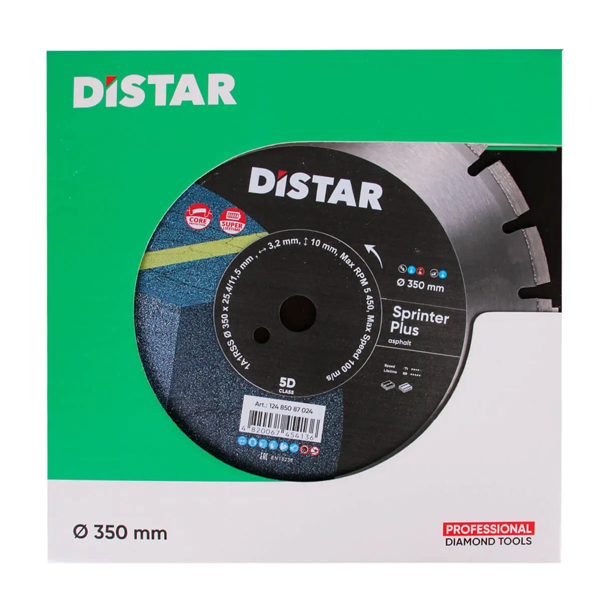 Diamantový kotúč 1A1RSS 350 Sprinter Plus 1
