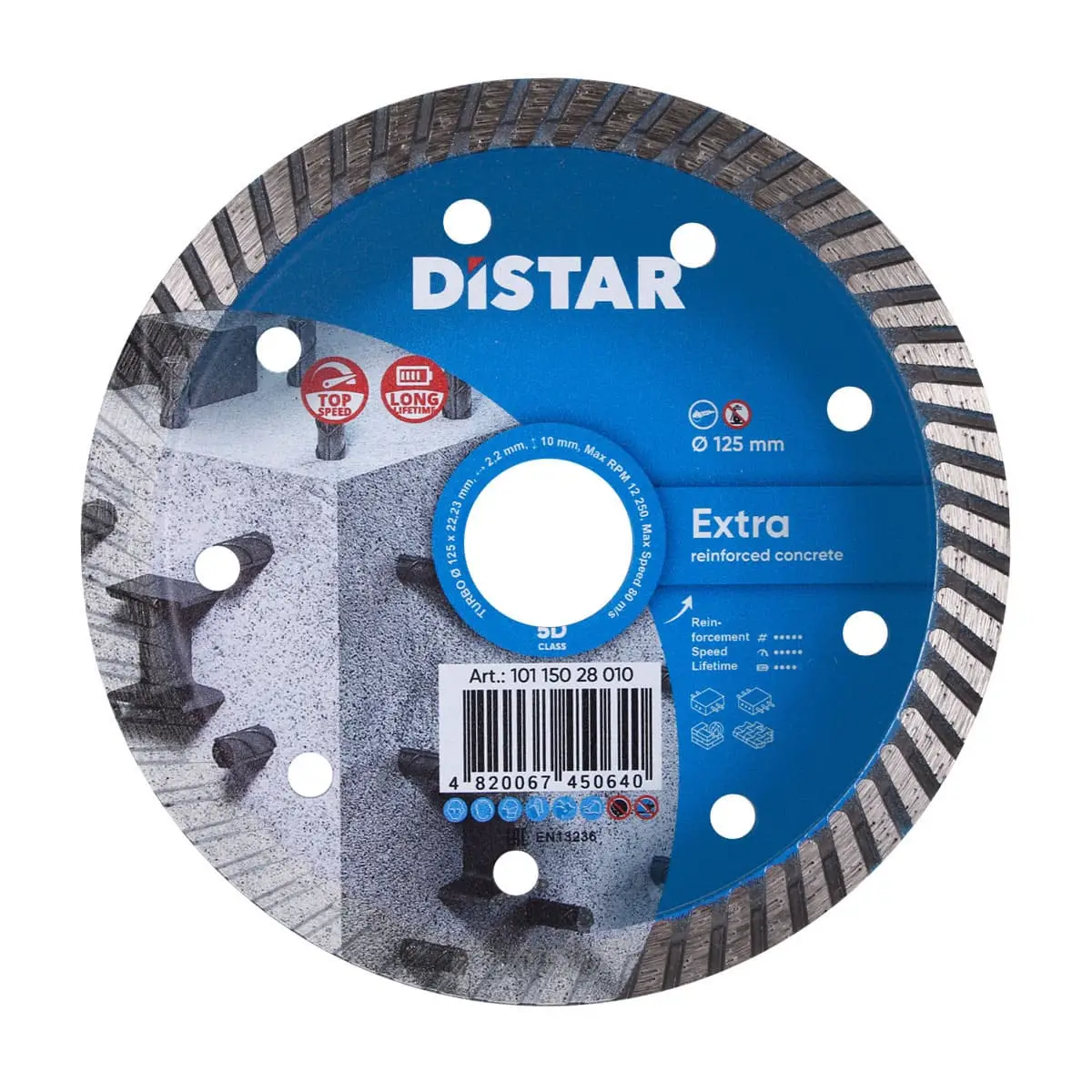 Diamantový kotúč Turbo 125 Extra 1