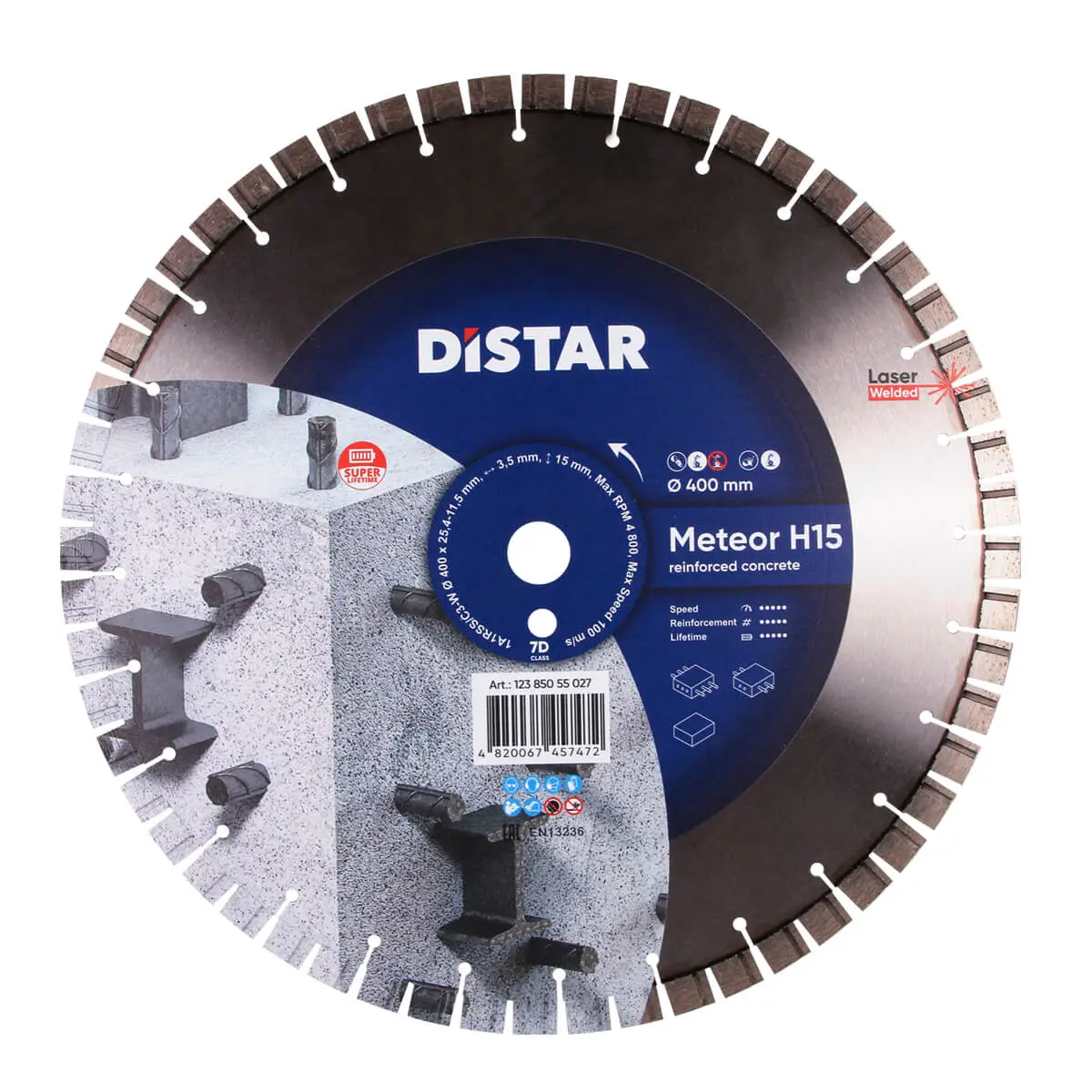 Diamantový kotúč 1A1RSS 400 Meteor H15 1