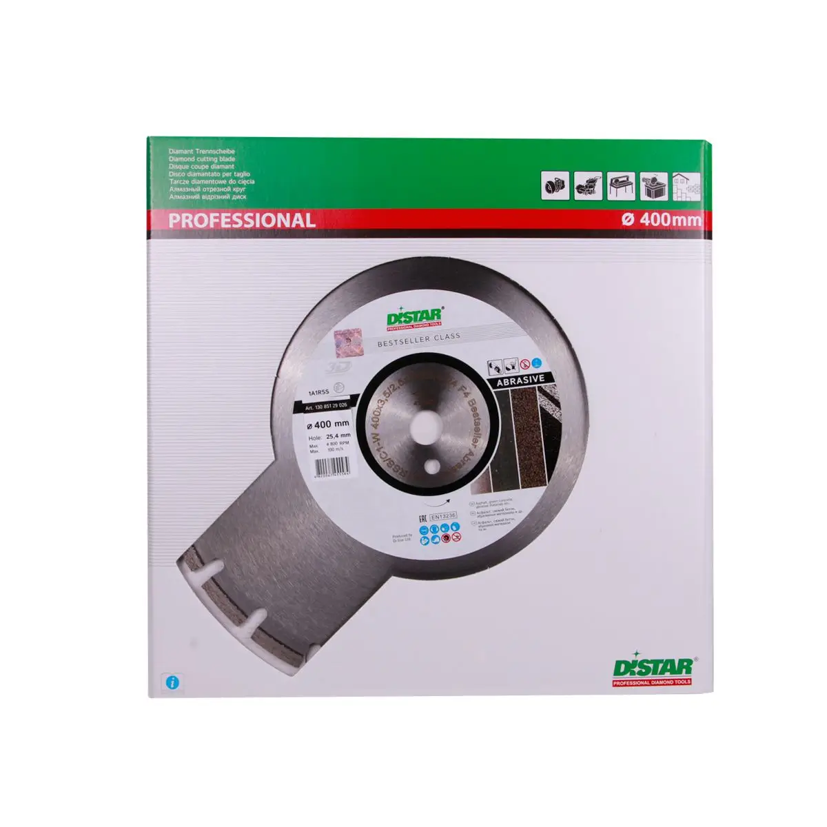Diamantový kotúč 1A1RSS 400 Bestseller Abrasive 1