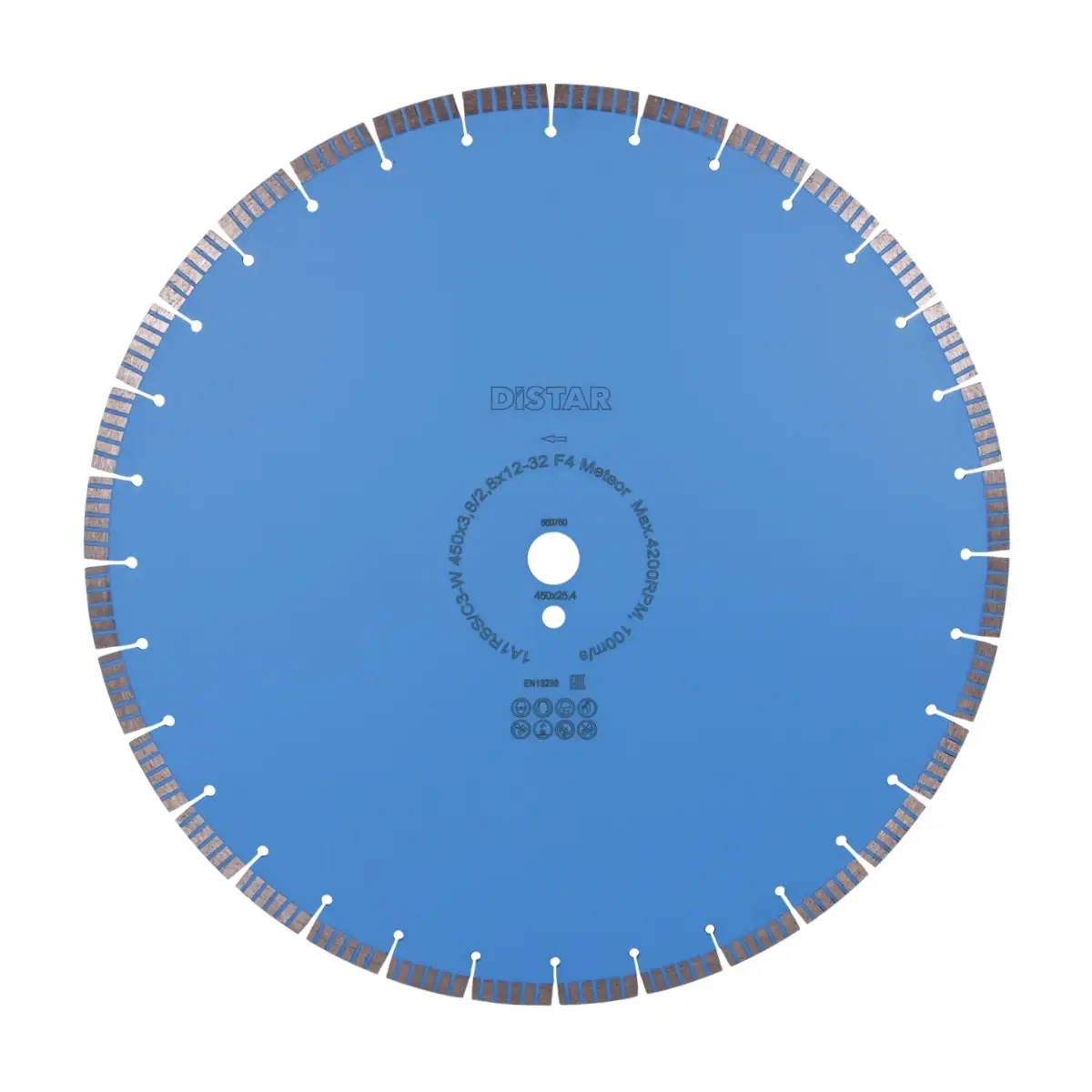 Diamond cutting blade 1A1RSS 450 F4 Metеor 1 Diamond cutting blade 1A1RSS 450 F4 Metеor 1