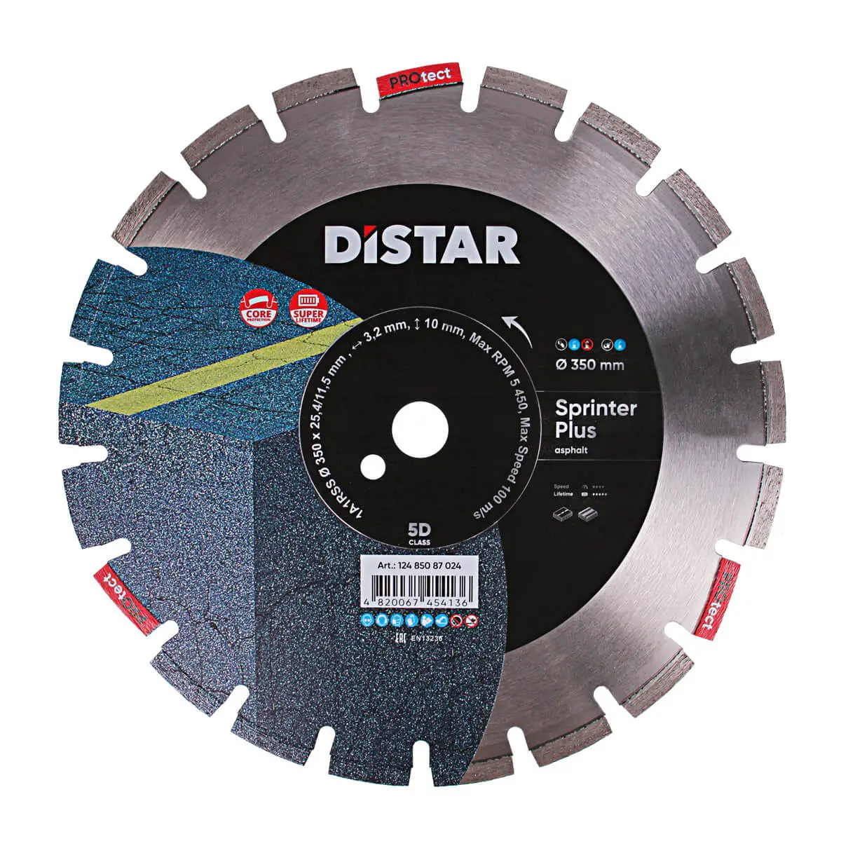 Diamantový kotúč 1A1RSS 350 Sprinter Plus 1