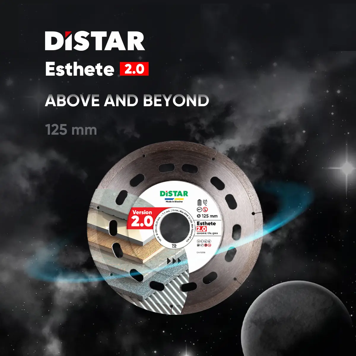 Diamantový kotúč 1A1R 125x22,23 Esthete 2.0 1 Diamantový kotúč 1A1R 125x22,23 Esthete 2.0 1