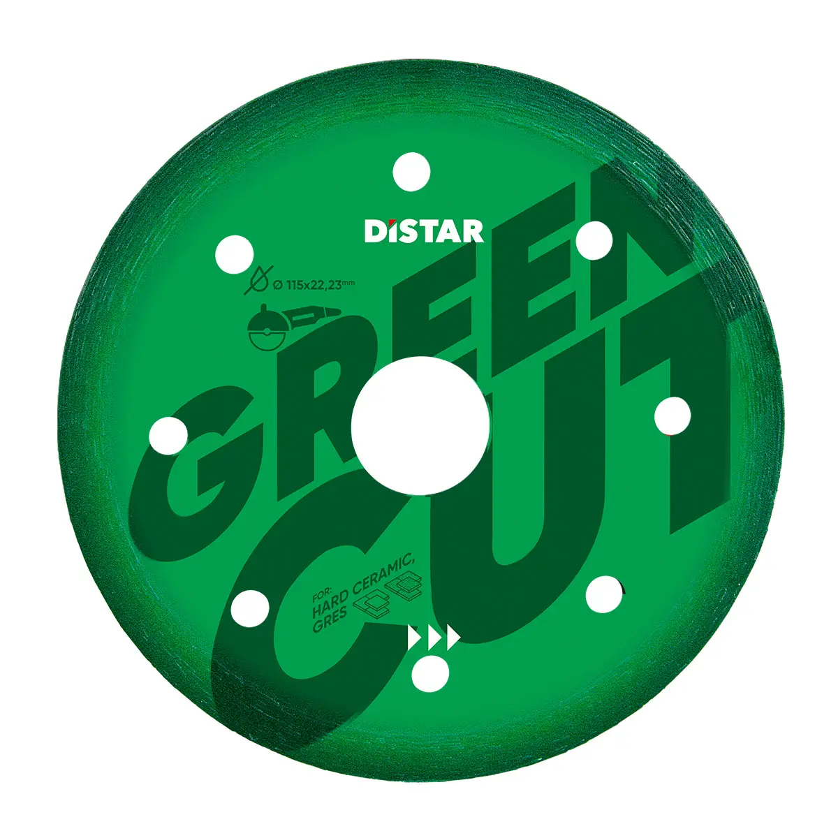 Diamond cutting blade 1A1R 115x22,23 Green Cut 1 Diamond cutting blade 1A1R 115x22,23 Green Cut 1