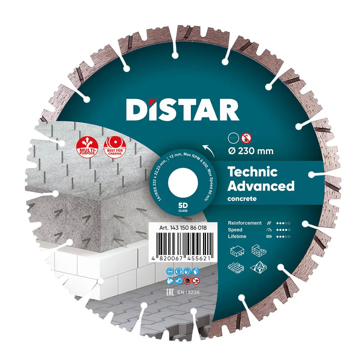 Diamantový kotúč 1A1RSS 230 Technic Advanced 1