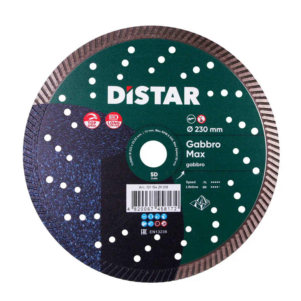Diamantový kotúč Turbo 232 Gabbro Max 1