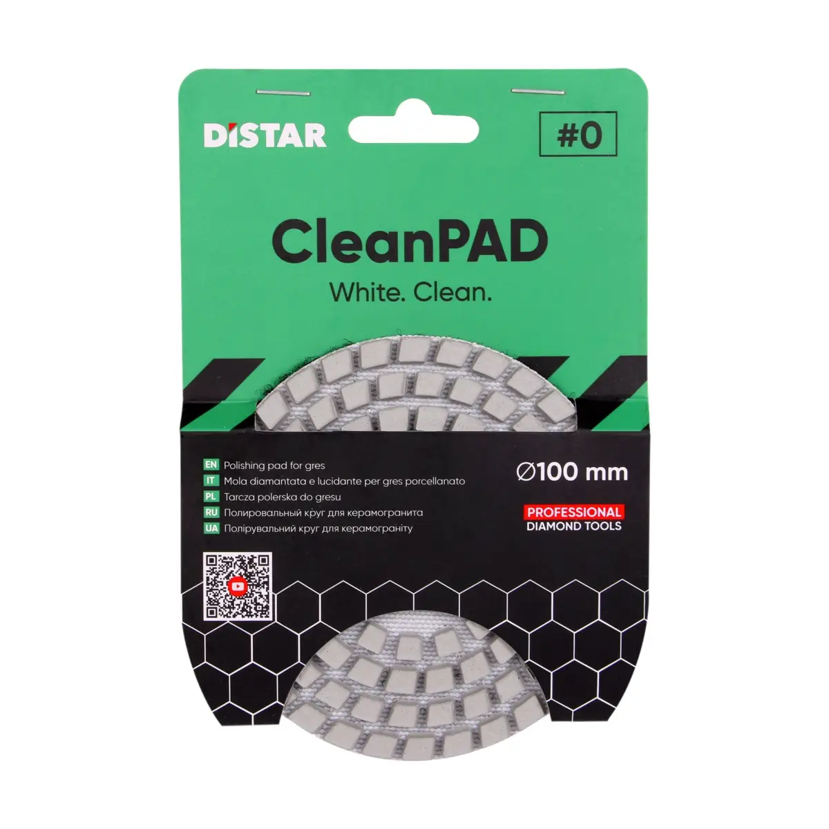 Polishing pad 100x3x15 CleanPad #0 1