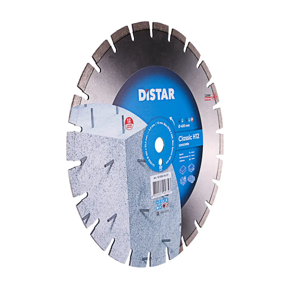 Diamantový kotúč 1A1RSS 400 Classic H12 1 Diamantový kotúč 1A1RSS 400 Classic H12 1