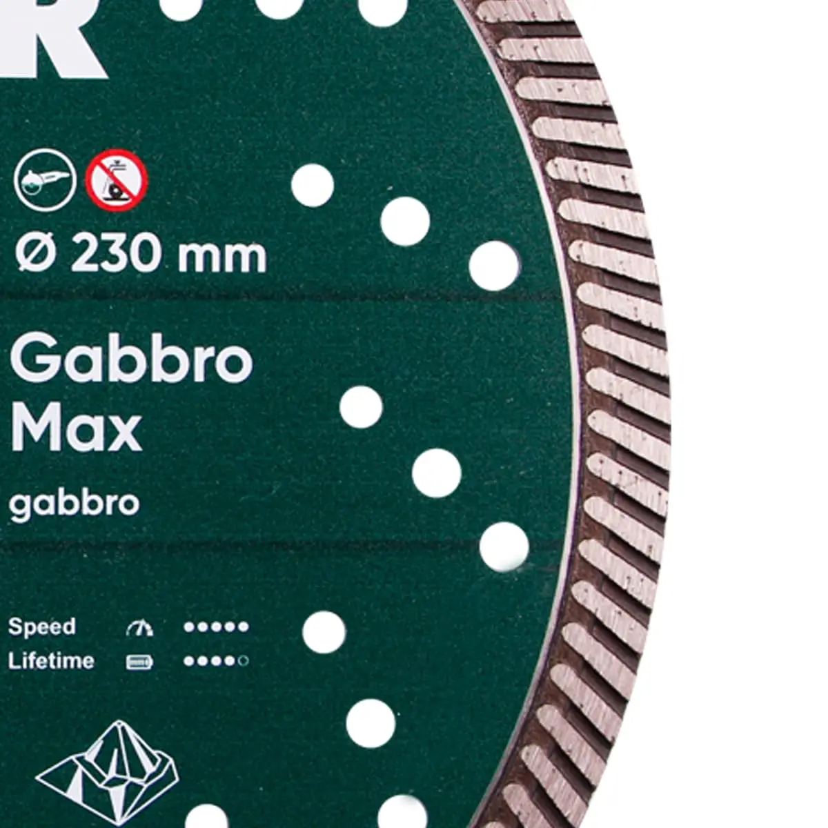 Diamantový kotúč Turbo 232 Gabbro Max 1