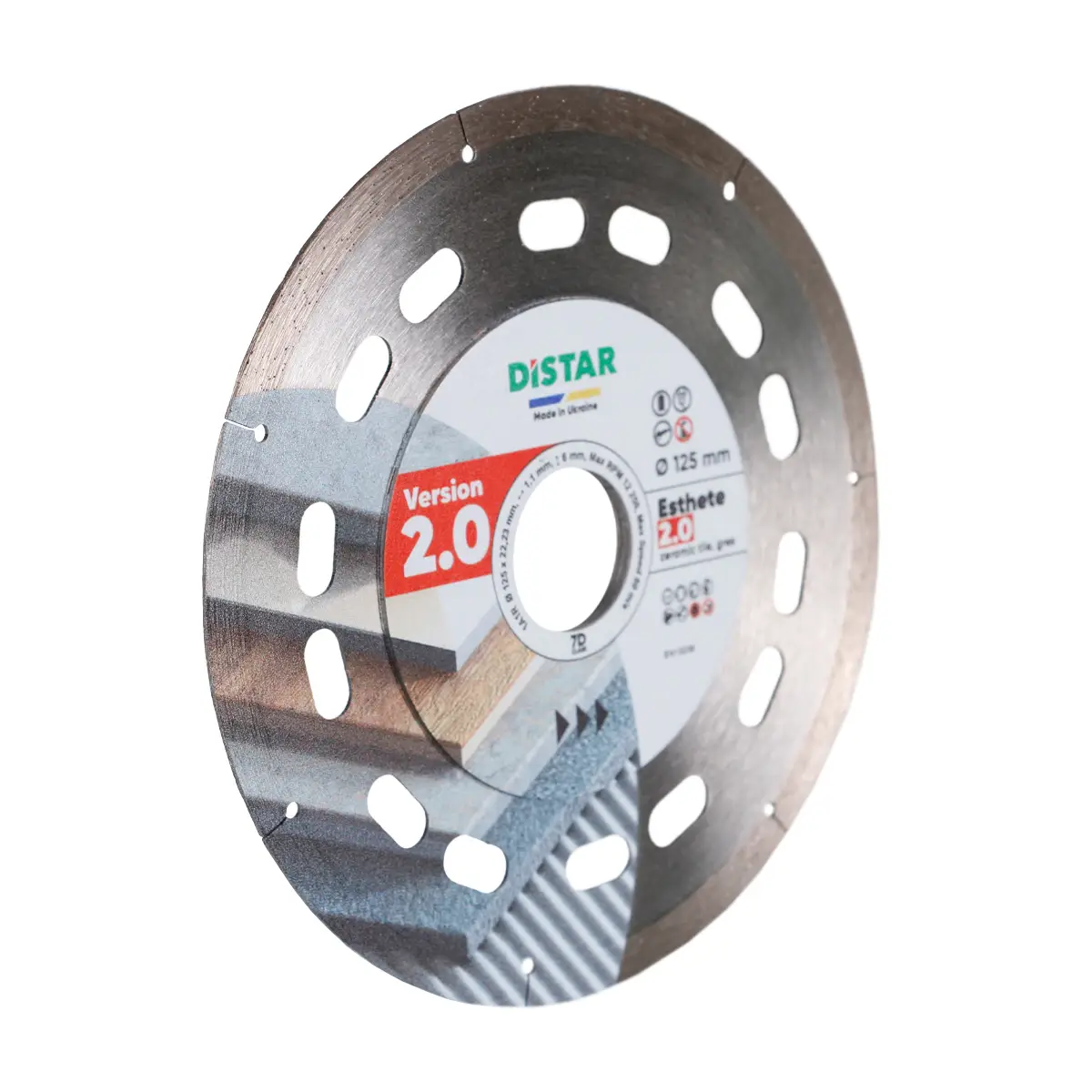 Diamantový kotúč 1A1R 125x22,23 Esthete 2.0 1 Diamantový kotúč 1A1R 125x22,23 Esthete 2.0 1