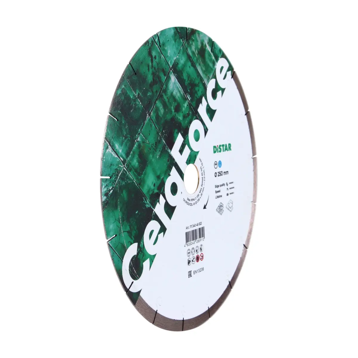 Diamond cutting blade 1A1RSS 250x30 CeraForce 1