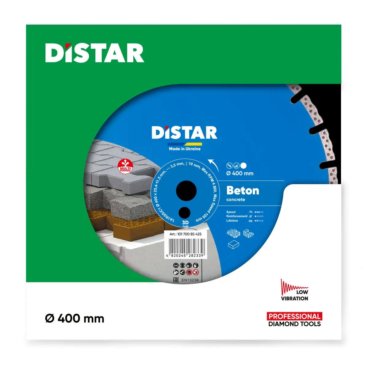 Diamantový kotúč 1A1RSS 400  Beton 1