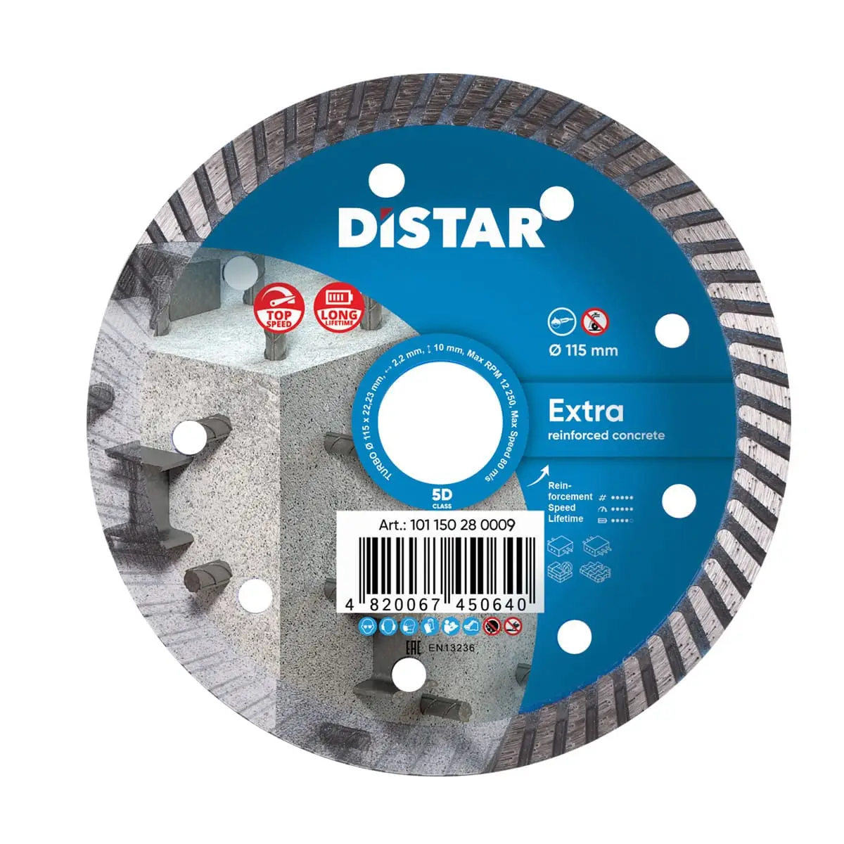 Diamantový kotúč Turbo 115 Extra 1