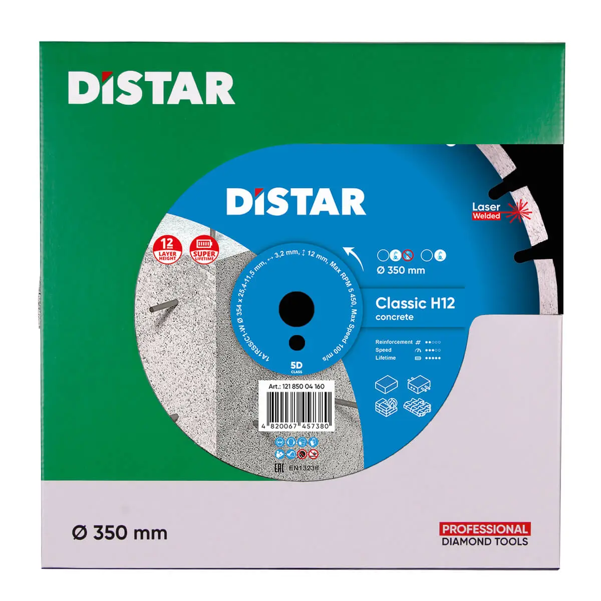 Diamond cutting blade 1A1RSS 354 Classic H12 1