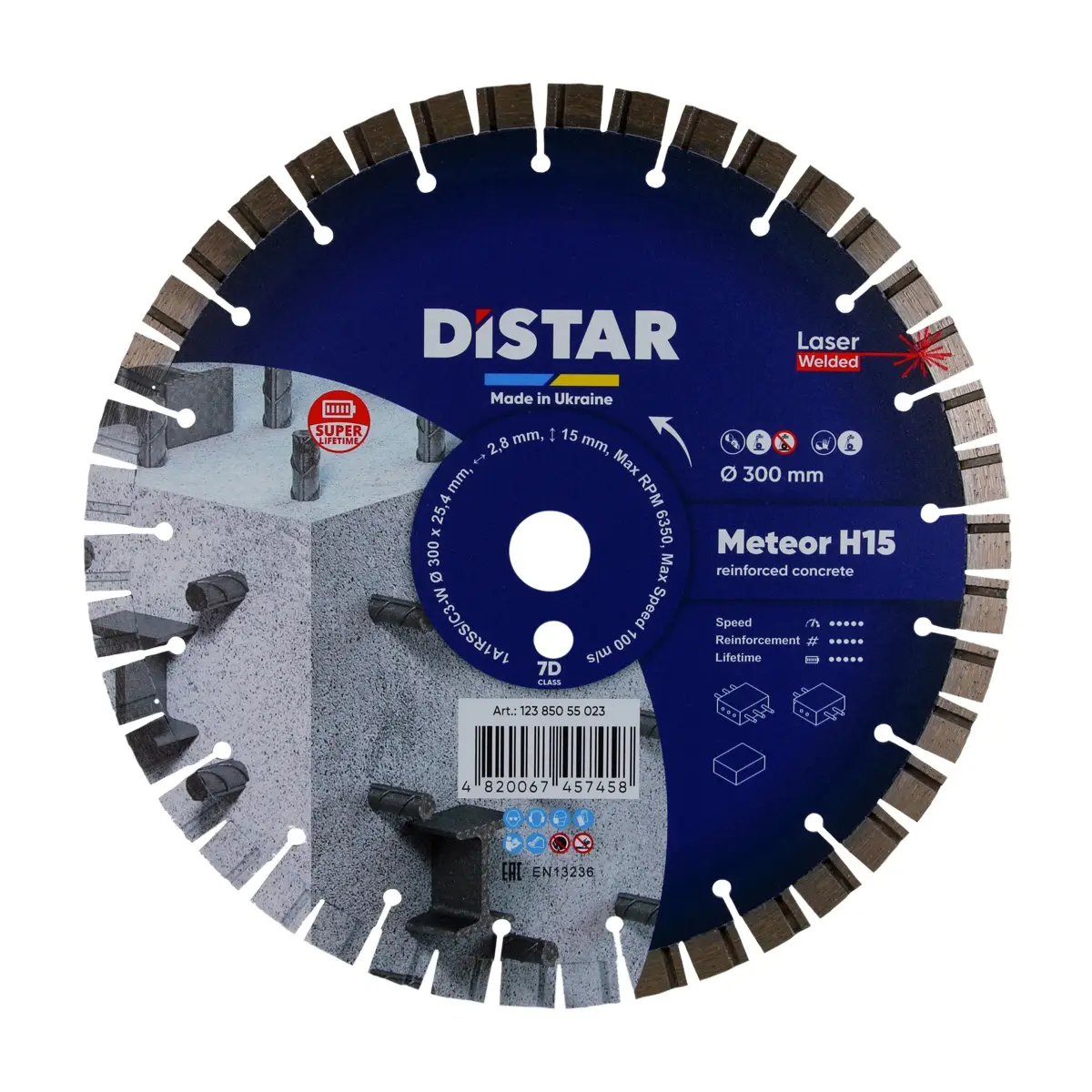 Diamantový kotúč 1A1RSS 300 Meteor H15 1