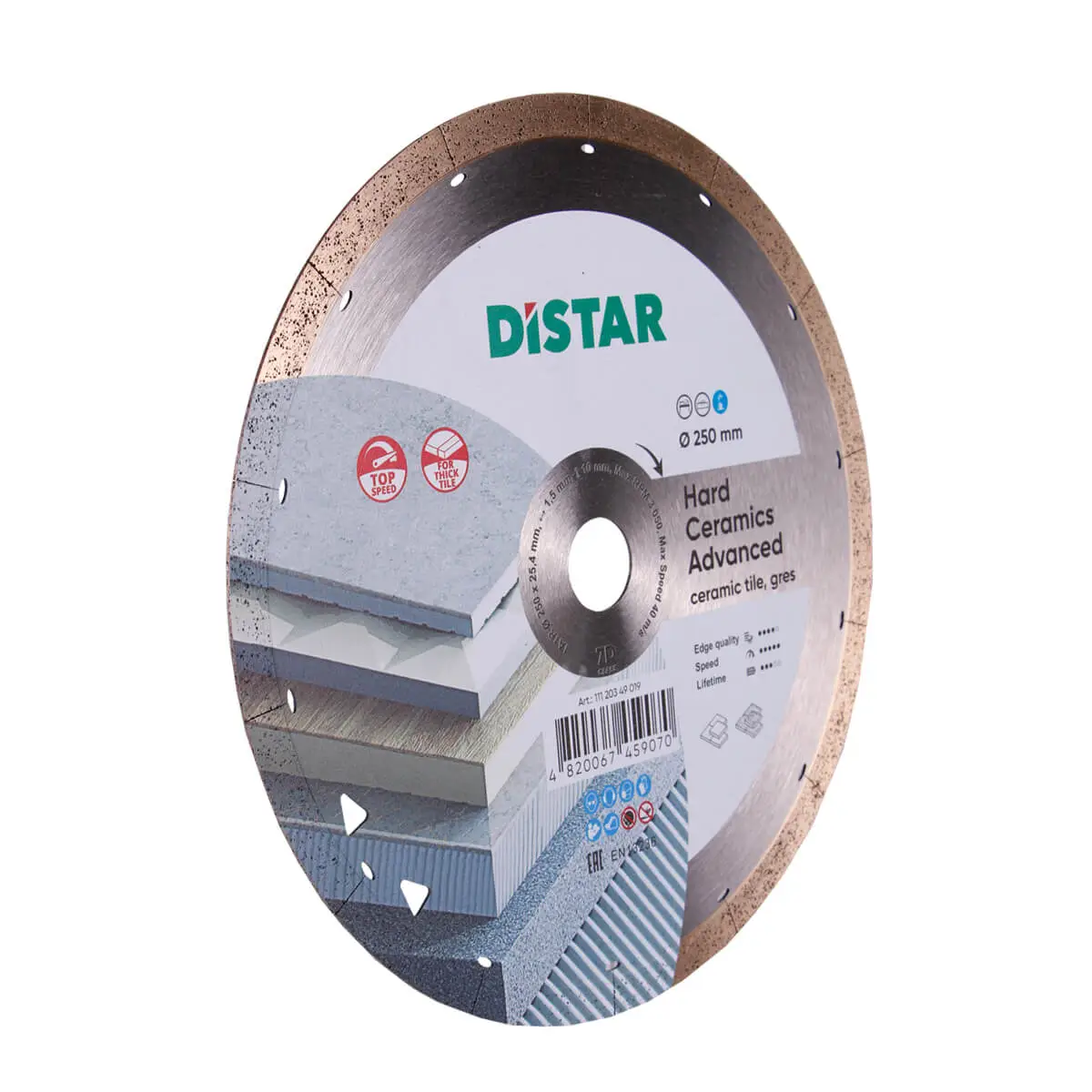 Diamantový kotúč 1A1R 250 Hard ceramics Advanсed 1