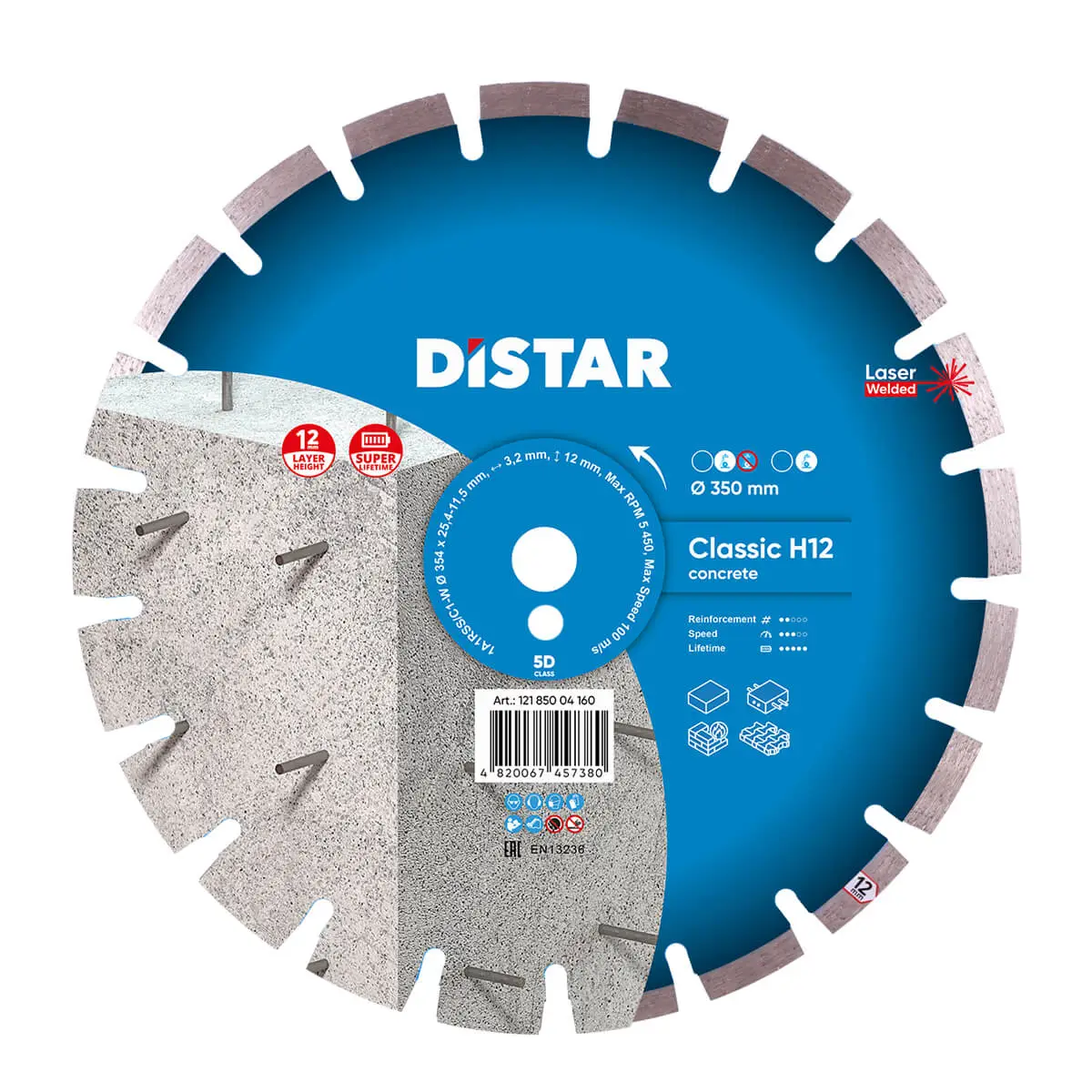 Diamond cutting blade 1A1RSS 354 Classic H12 1