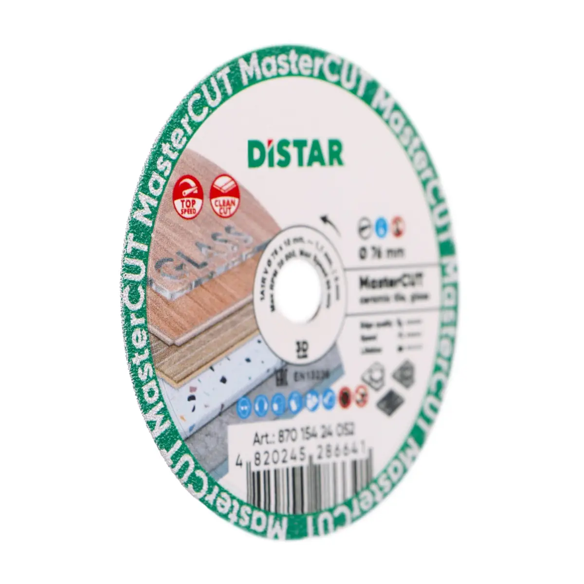 Diamond cutting blade 1A1R V 76x0,8x10 MasterCUT 1