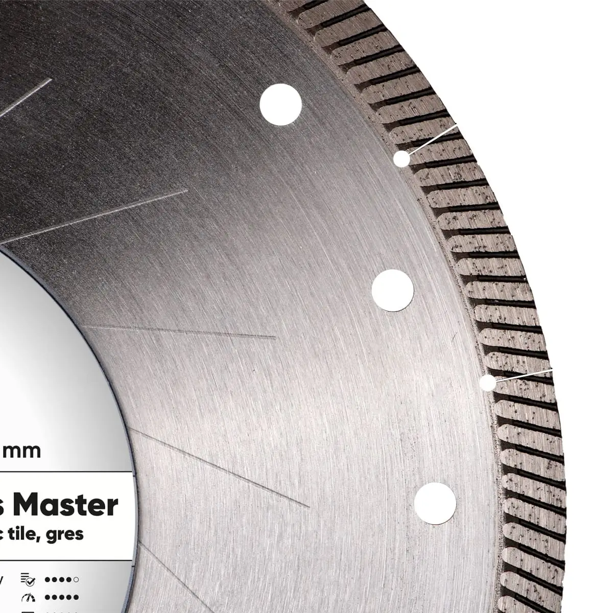 Diamantový kotúč  1A1R 230x22,23/H Gres Master 1