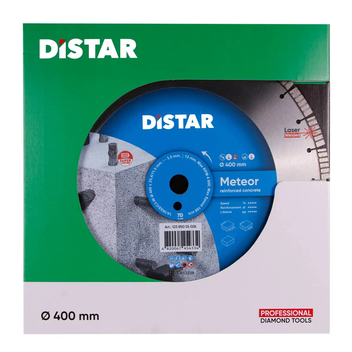 Diamantový kotúč 1A1RSS 400 Meteor 1 Diamantový kotúč 1A1RSS 400 Meteor 1
